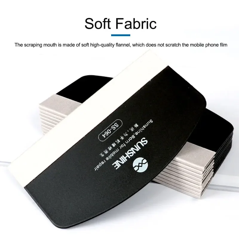 SUNSHINE SS-064 Universal Scrapers Tools Remove Bubble for PHONE/PAD Screen Front Protective Back Film Without Leaving Any Trace