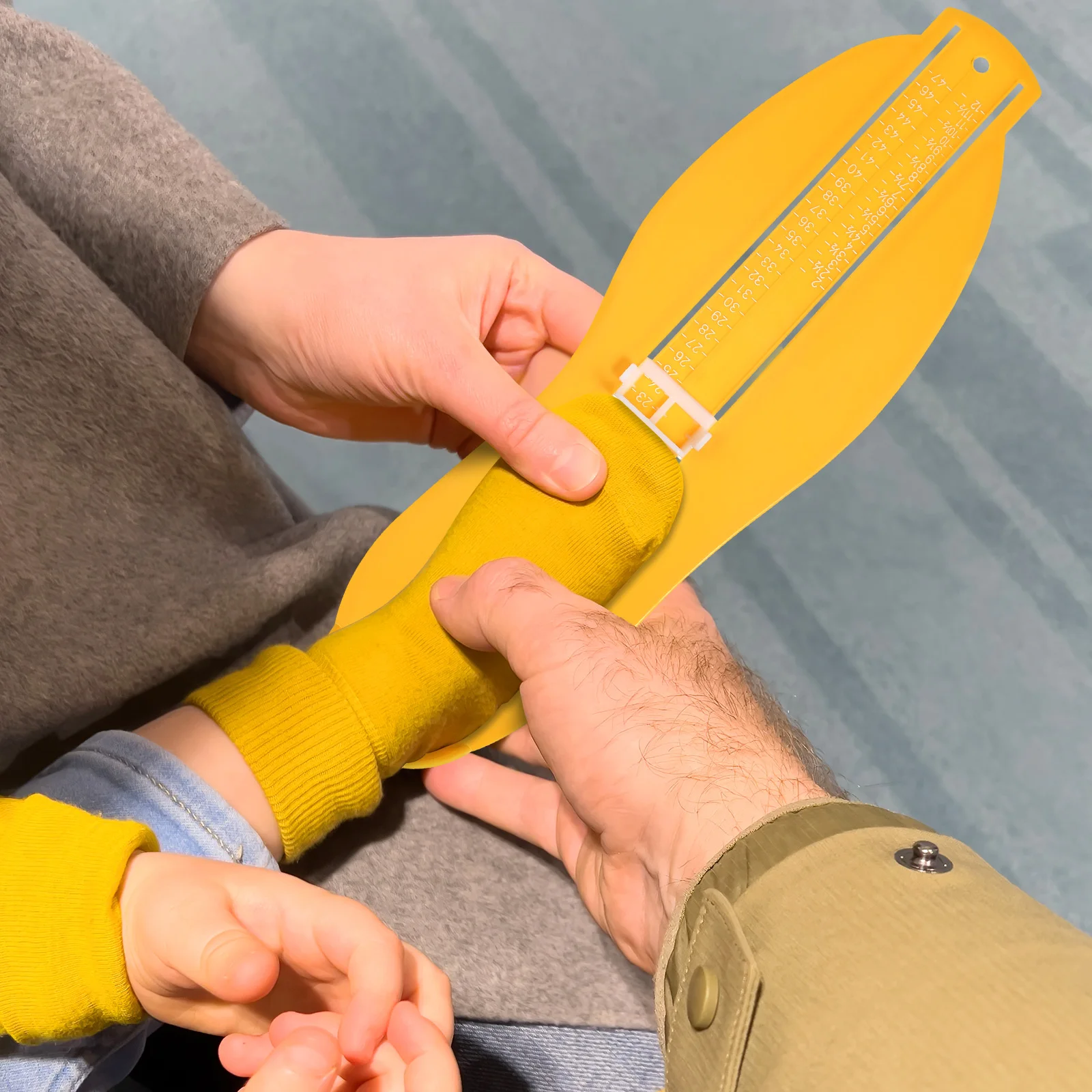 

Foot Measuring Device Shoe Size Measurement Equipment Adult Ruler Fitting Tool Gauge