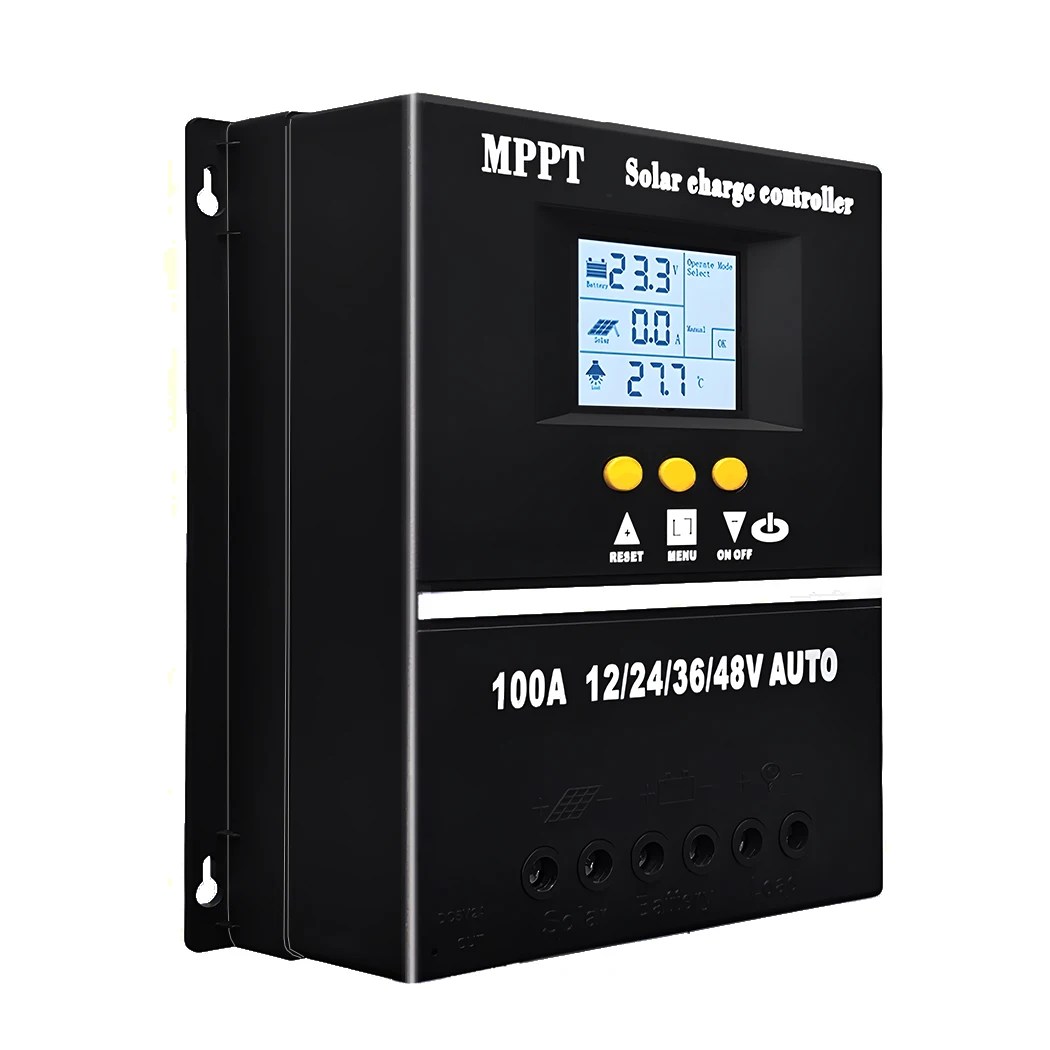 Y&H MPPT 60A 80A 100A Solar Charge Controller 12V 24V 36V 48V Battery Charging Smart Regulator for Lead Acid/Lithium Batteries