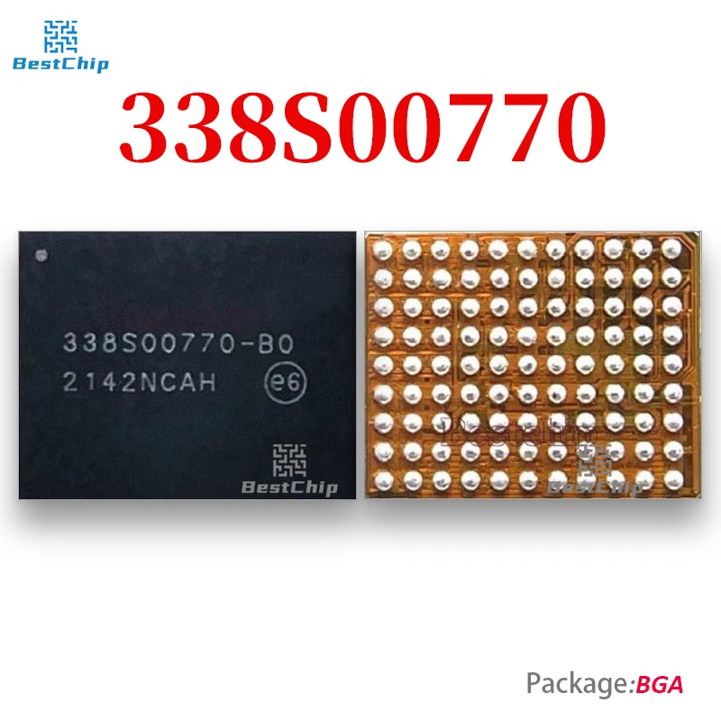 

10X 338S00770 USB Charging Connect IC For iPhone 13 13Pro 13ProMax 13Mini Charger IC Chip BGA 338S00770-B0 Charger Chipset