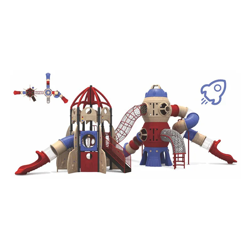 Slide large plastic combination kindergarten community climbing frame children's indoor amusement facilities stainless steel