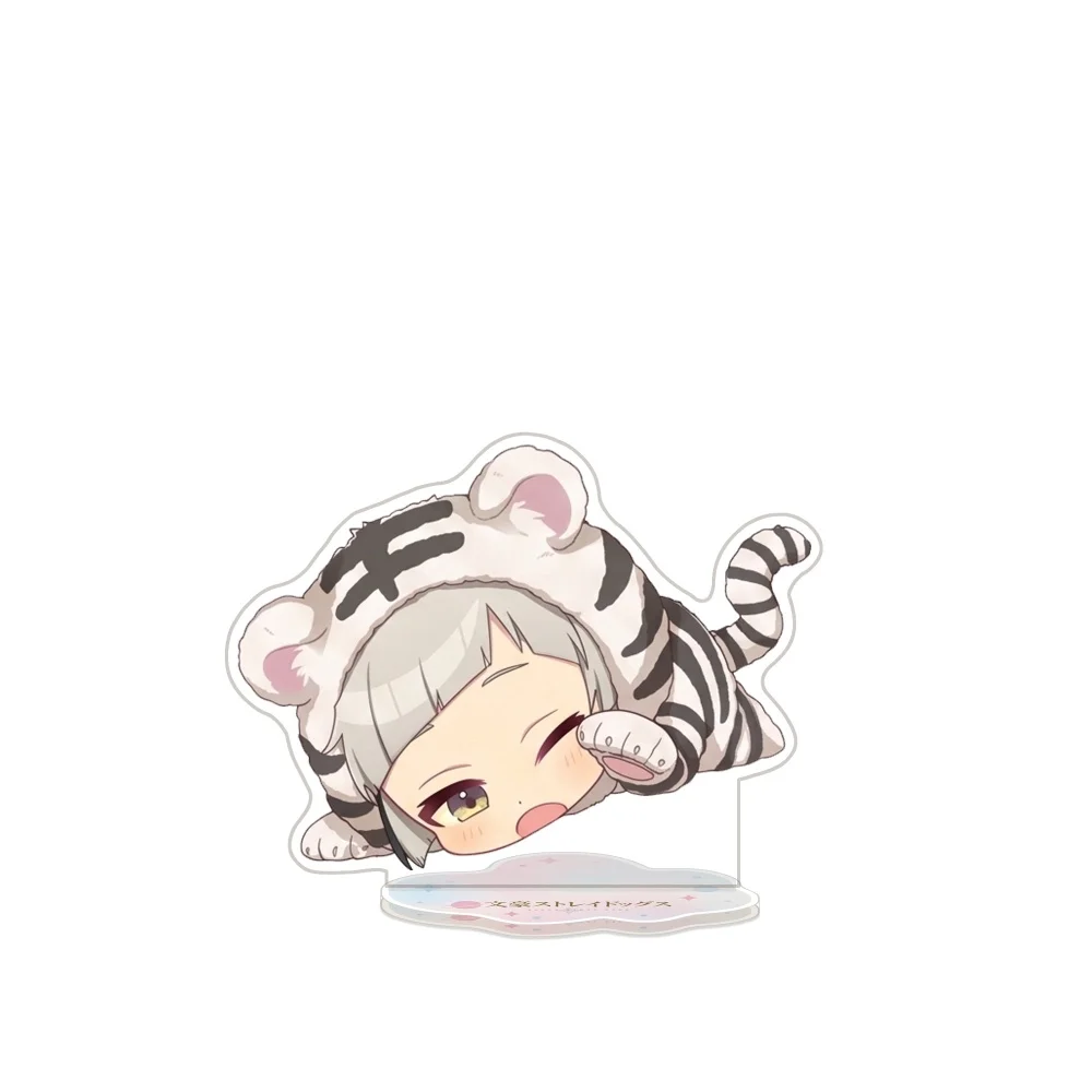 Bungo Stray Dogs Acrylic Stand Keychain Custom 2026 New Atsushi Dazai Akutagawa Q Version Chibi Cartoon Figure - view 5