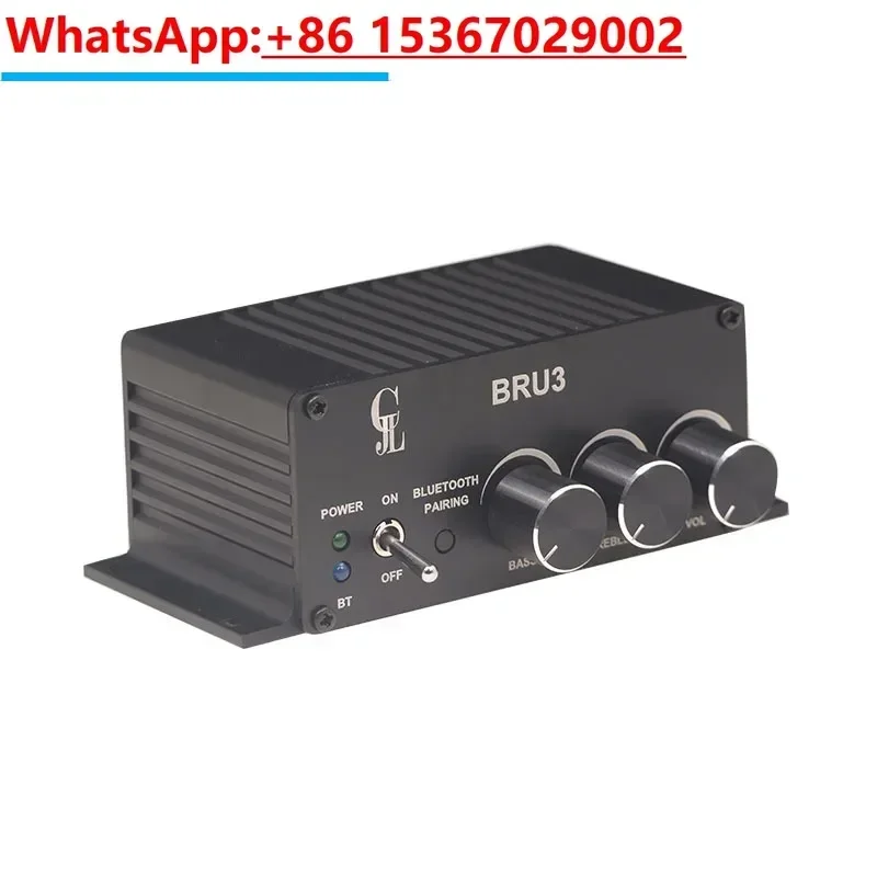 

BRU3 заменяет TPA3118 2X25 Вт Bluetooth-усилитель BT5.0 стерео 2.0 цифровые регулируемые высокие и низкие частоты