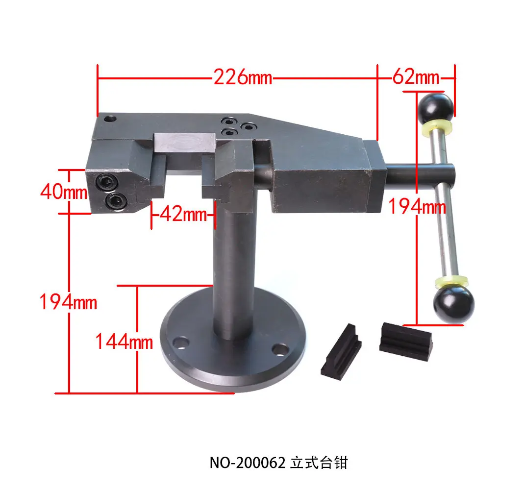 Multifunctional Vertical Vise Diesel Common Rail Injector Pump Nozzle Disassembly Fixture Test Fixing Tool