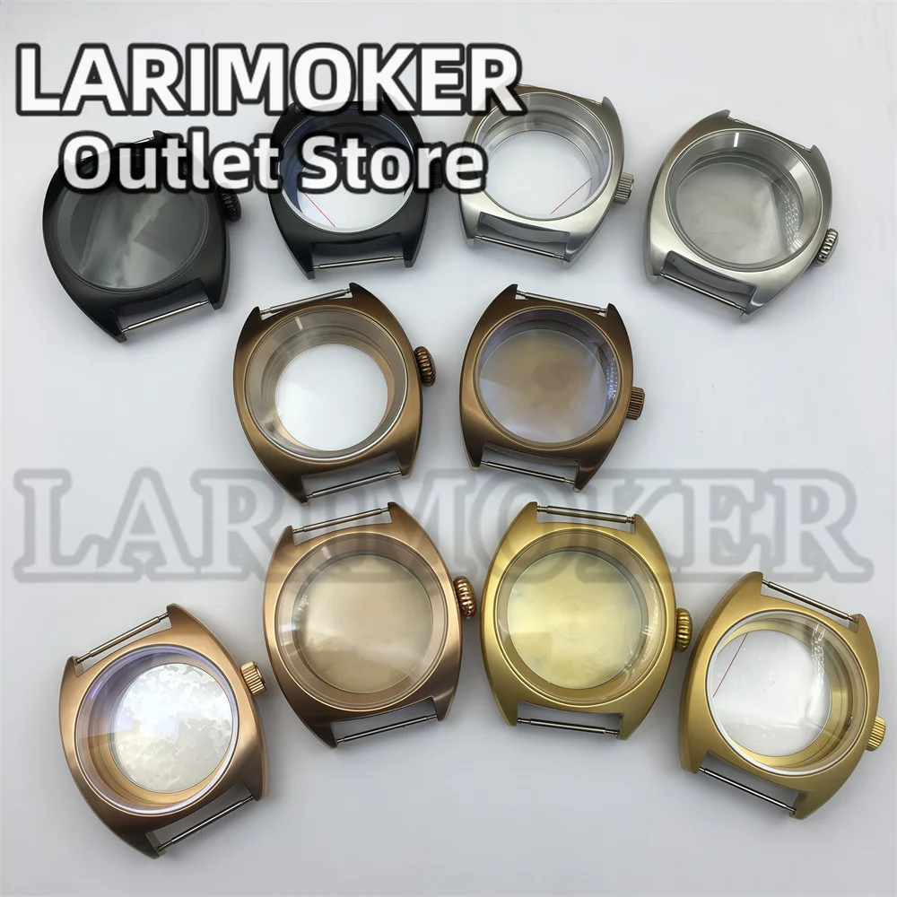 

LARIMOKER Big Crown/Small Crown 36mm/39mm Double Domed Sapphire Glass Watch Cases Fit NH34 NH35 NH36 ETA2824 PT5000 Movement