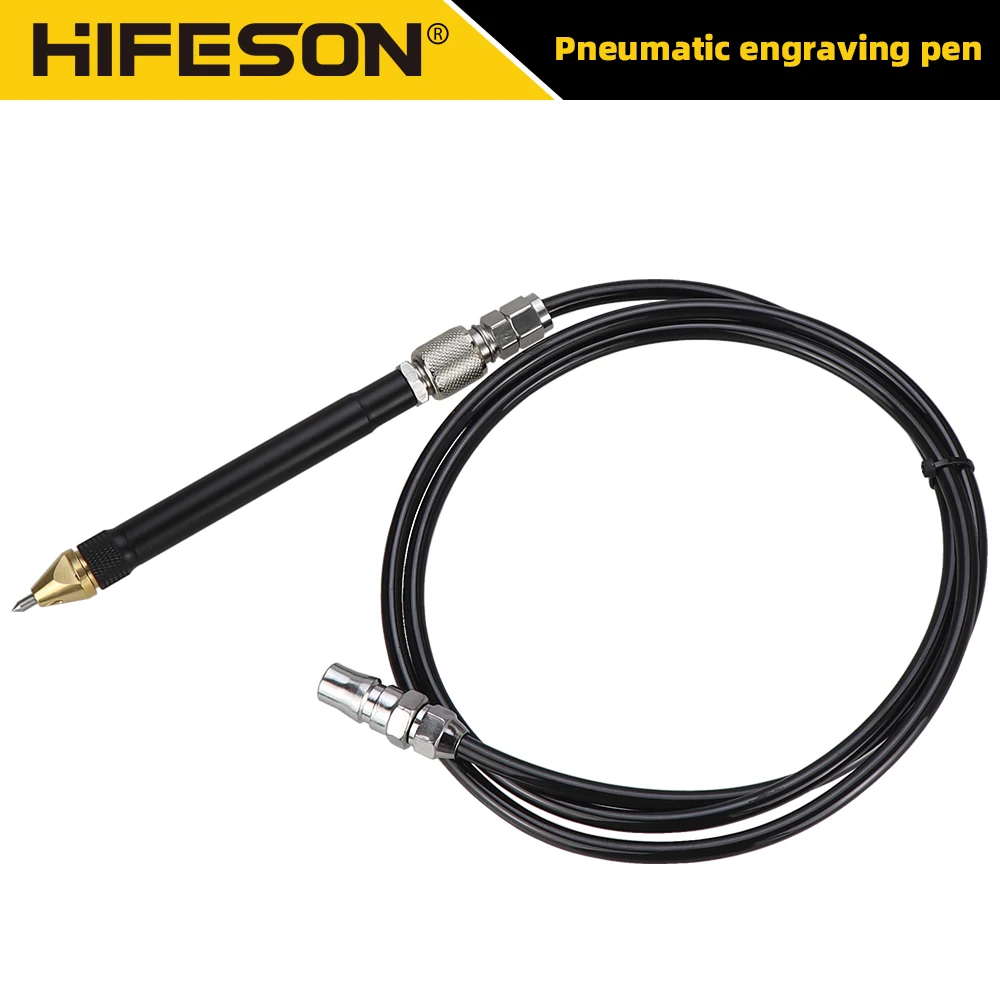 Pneumatic Engraving Pen Pneumatic Air Pencil Die Grinder Kit Scribe Hammer Engraving Lettering Tool For Glass Metal Lettering