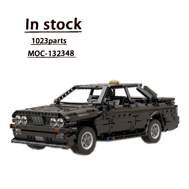 

MOC-132348 Classic Black Sports Car E30 Building Block Model• 1023 PartsMOC Creative Kids Birthday Building Block Toy Gift