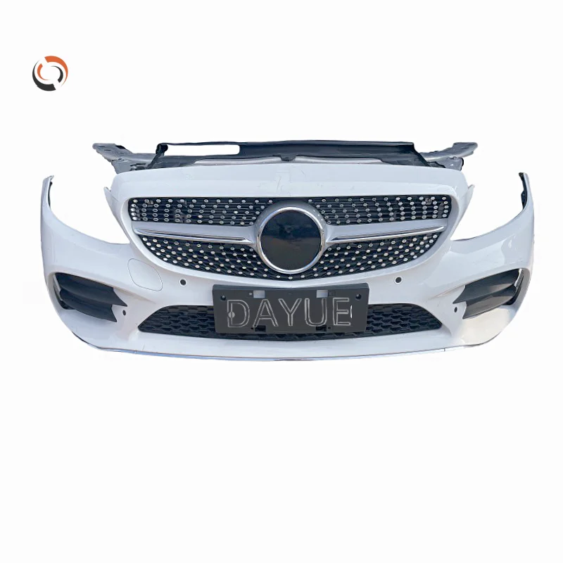 for C-Class 205 New Sport C180L C200L Car Front Bumper Assembly Engine Hood Fenders & Doors Accessories