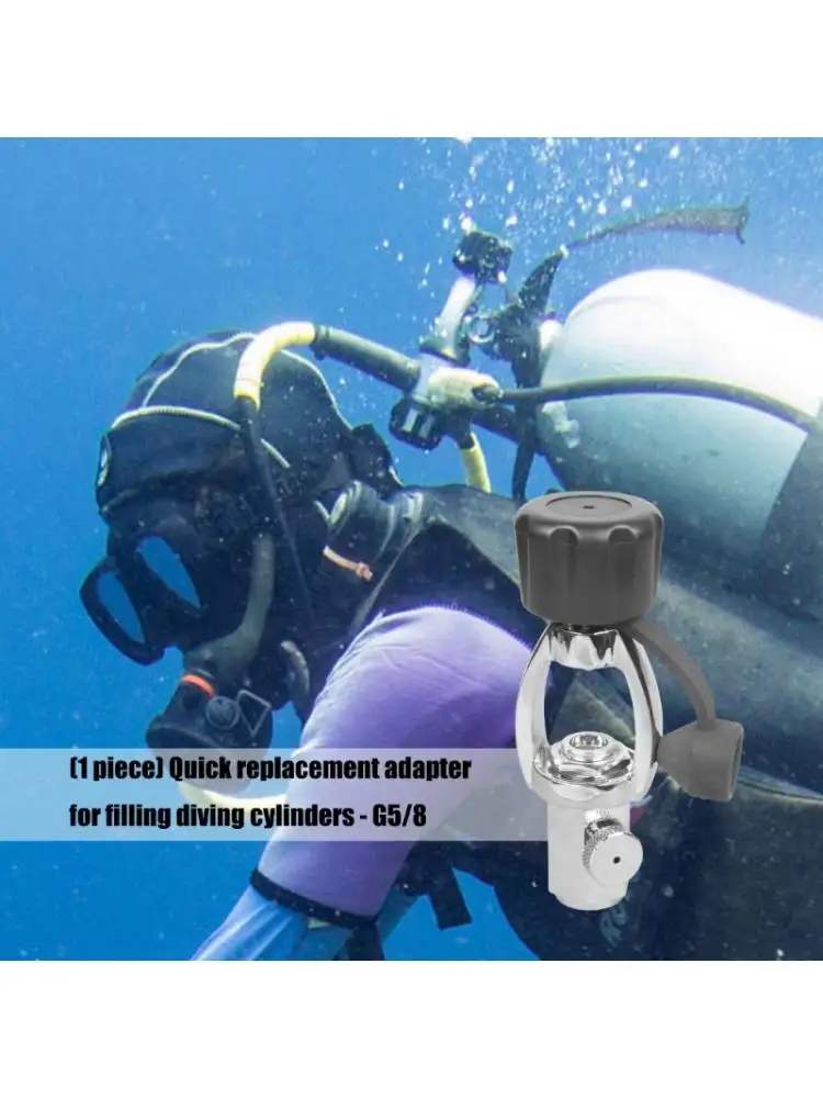 

Metal DIN Regulator to Yokes Converter Scubas Diving Din to Yokes Adapters Enduring