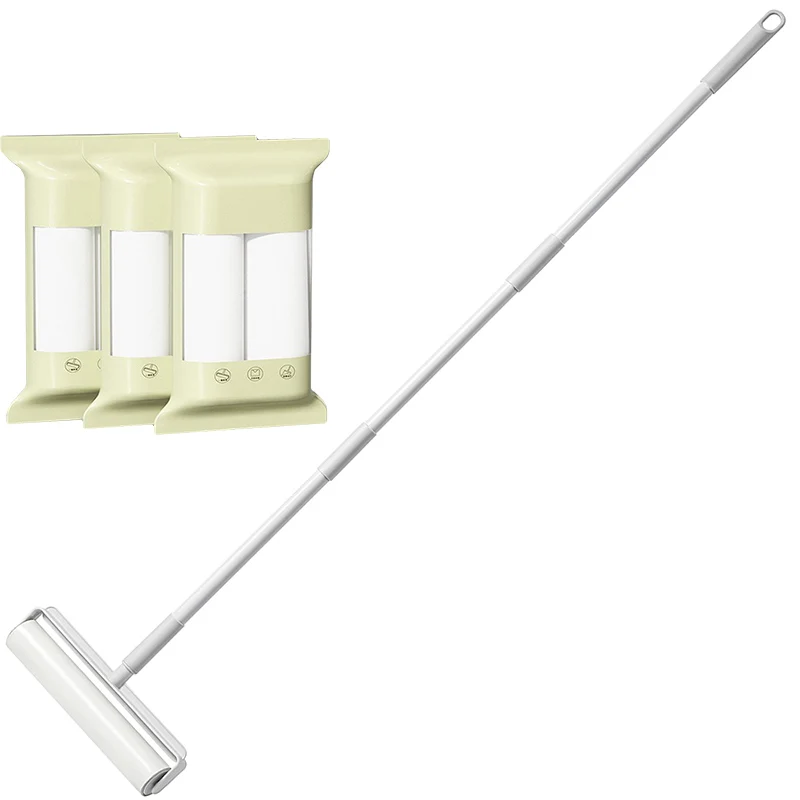 Neue Lint Roller Zerreißbare Klebrige Roller Lint Remover Lange Griff Einstellbare Kleidung Sofa Haustier Katze Haarentferner Hause Reinigung Werkzeuge