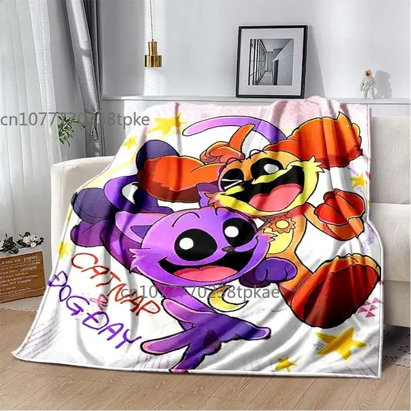 Graphics Baby Blanket Smiling Cretan Cartoon Soft Home Bed Sofa Picnic Travel Office Cover Decor Comfortable Throw Blankets Kids