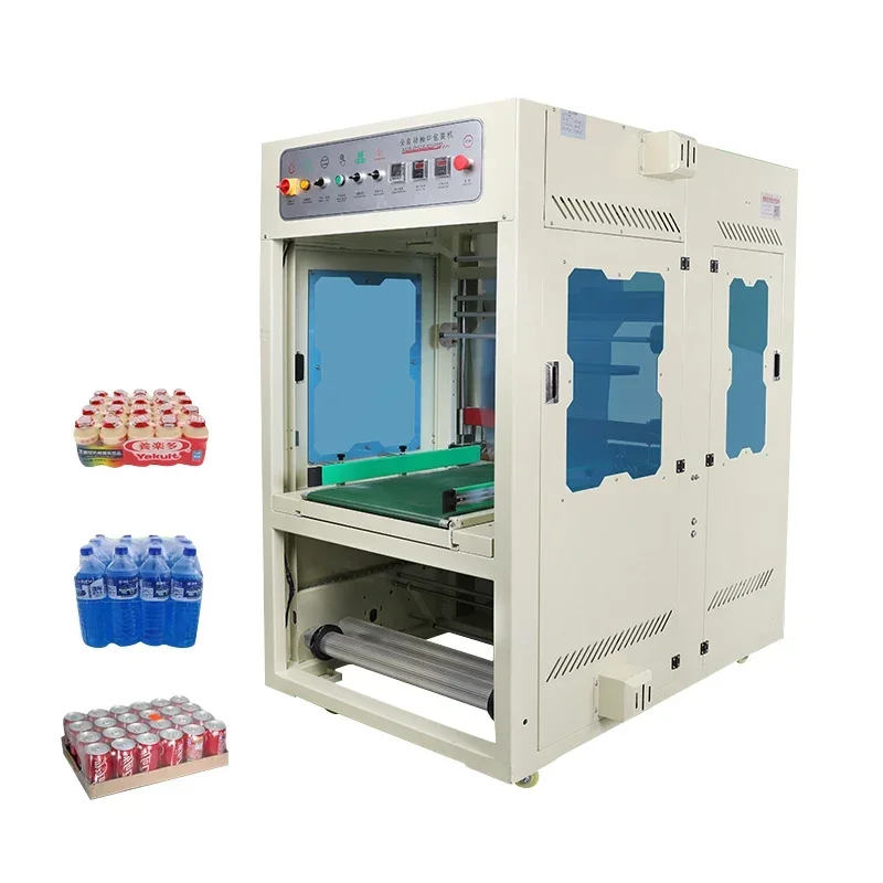 【Seller's Recommendation】New Design Mineral Water Jacket Film Machine 220v Bottled Products Heat Shrink Packaging Machine