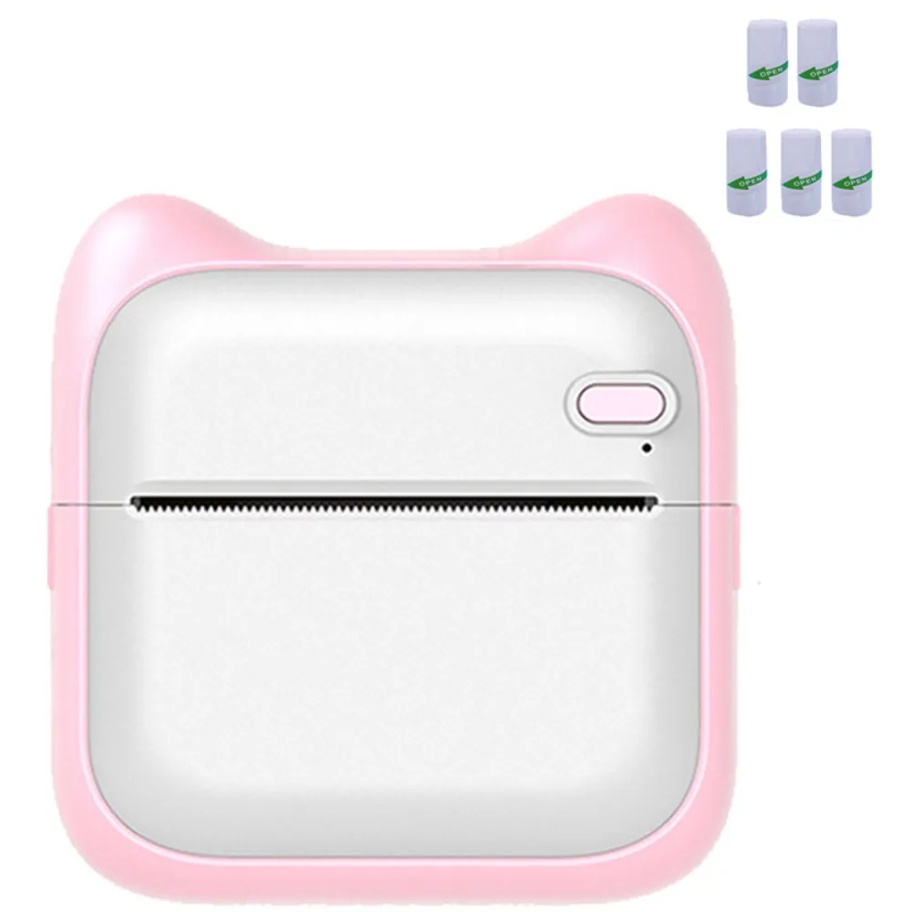 

Высококачественный термопринтер для печати наклеек, многофункциональный портативный мини-принтер, беспроводной карманный фотопринтер, учебные заметки