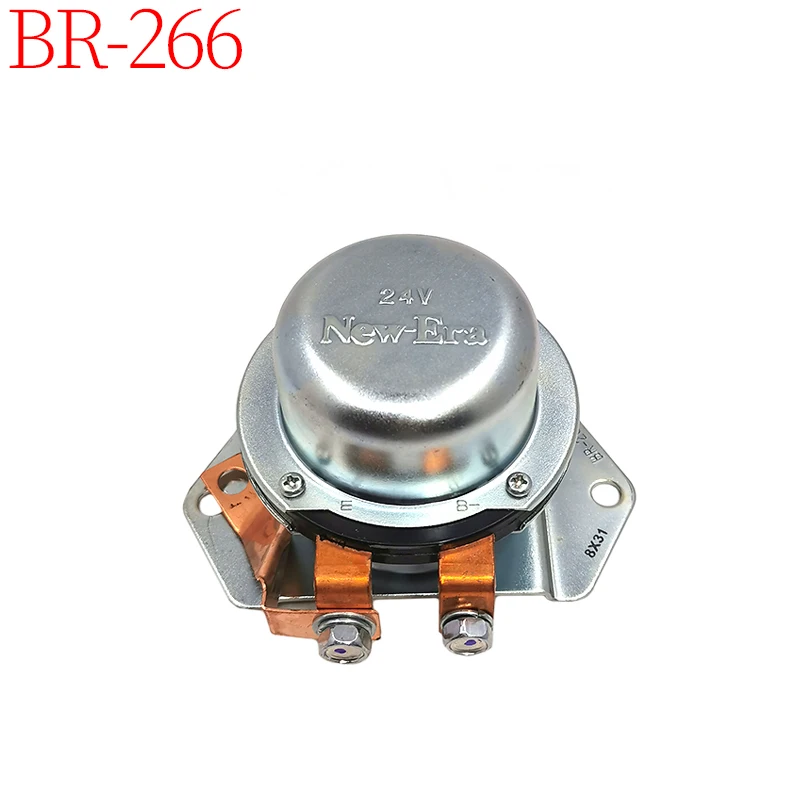 

Construction Machinery Excavator Accessories Suitable for NEW-Era Battery Switch Relay (24V) BR-266 BR266 High Quality Brand New