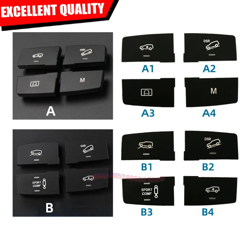 For Mercedes Benz ML GL GLE Class W166 W292 Downhill Assist Switch Shift Button Multi-function Repair Button 1669051351