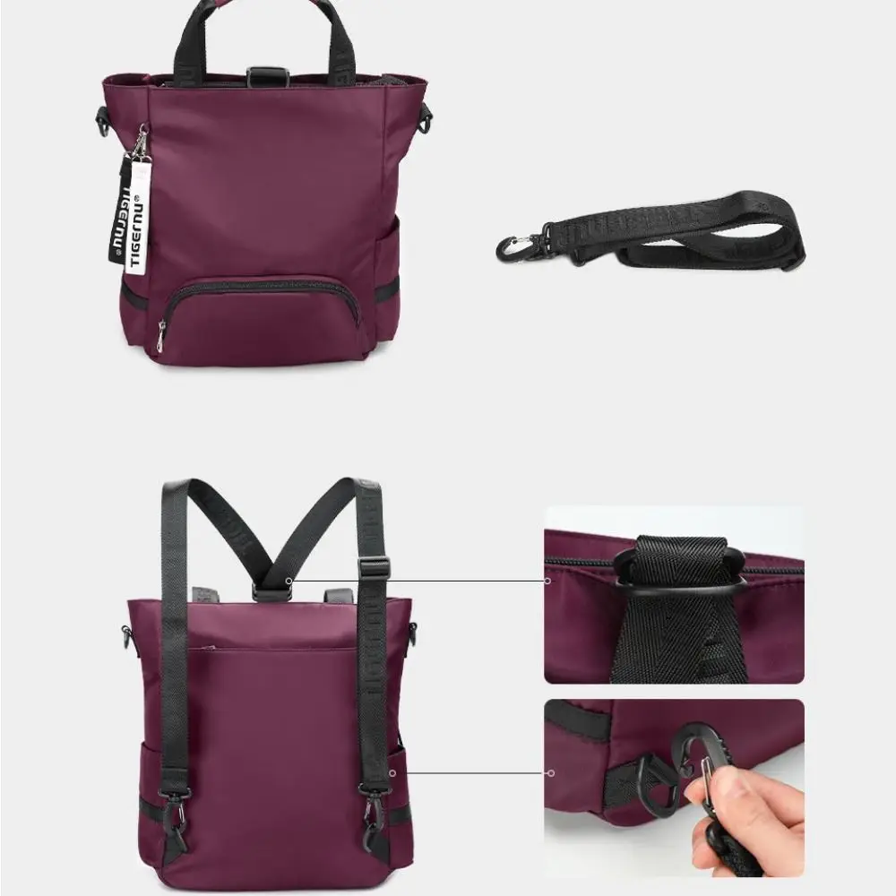 

Новый универсальный рюкзак из ткани Оксфорд, розовый, синий, красный, большой вместительный школьный рюкзак, моющаяся полиэстеровая школьная сумка для мужчин и женщин