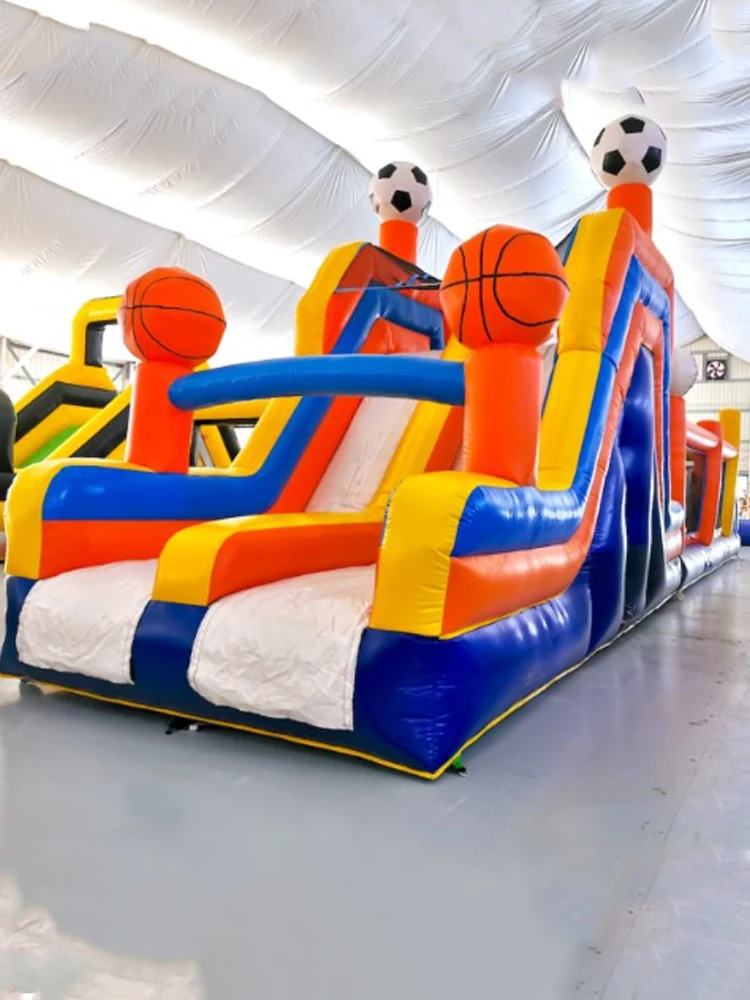 Inflatable Obstacle Toys Kids Playground Exercise Inflatable Toys Includes Free Blower