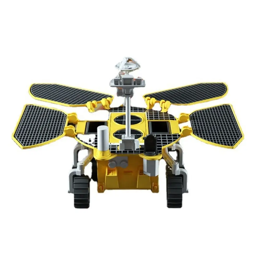 Kunststoff Raum Mars Auto Modell Solar Energie Montage Zhu Rong Auto Modell Spielzeug Mini Sammlung Druckguss Modell Dekoration