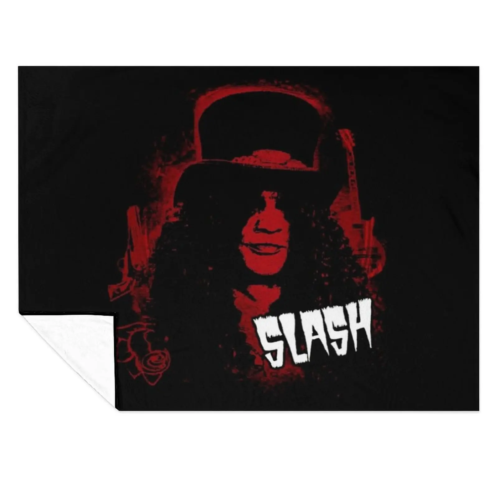 

slash guns n roses Throw Blanket Thermals For Travel Plush Summer Beddings Blankets
