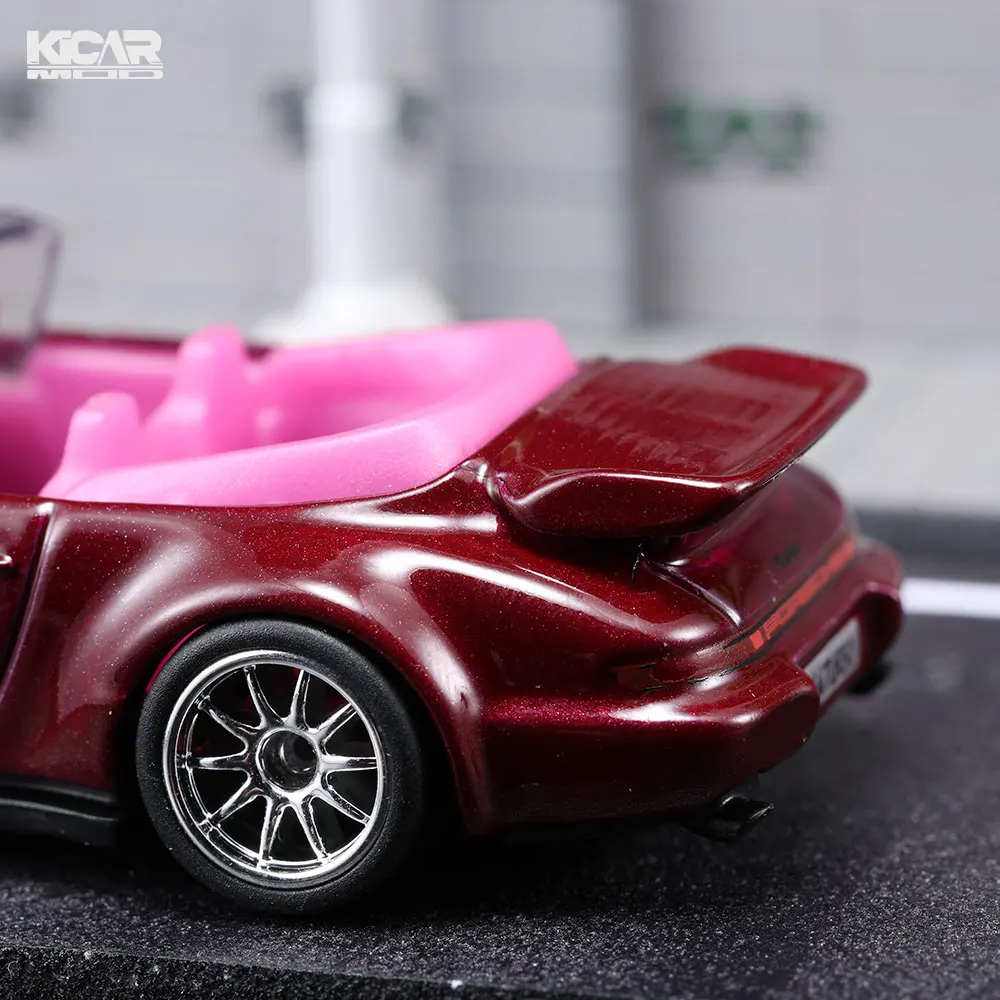 Kicarmod 1/64 Abnehmbare Slick-Räder, 5 Paar Modellauto-Räder für MINIGT mit Gummireifen und Diecast-Auto-Umbauteilen – Detail 3