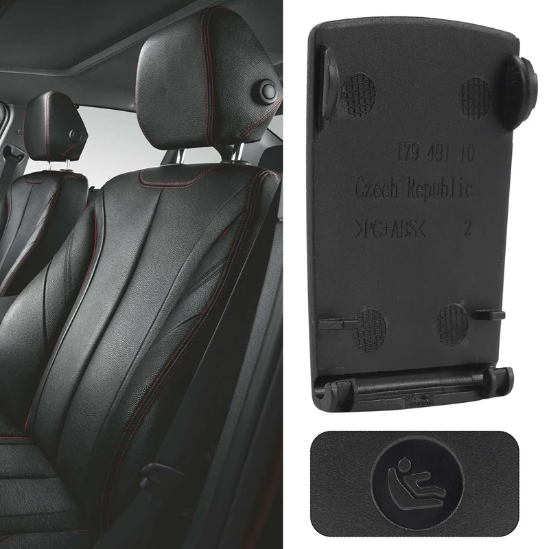 ตัวเกี่ยวที่นั่งเบาะหลังรถยนต์แบบ Isofix สำหรับ E84 X1 BMW 3ชุด E90 F30 1ชุดตะขอที่นั่งเบาะหลังรถยนต์ E87