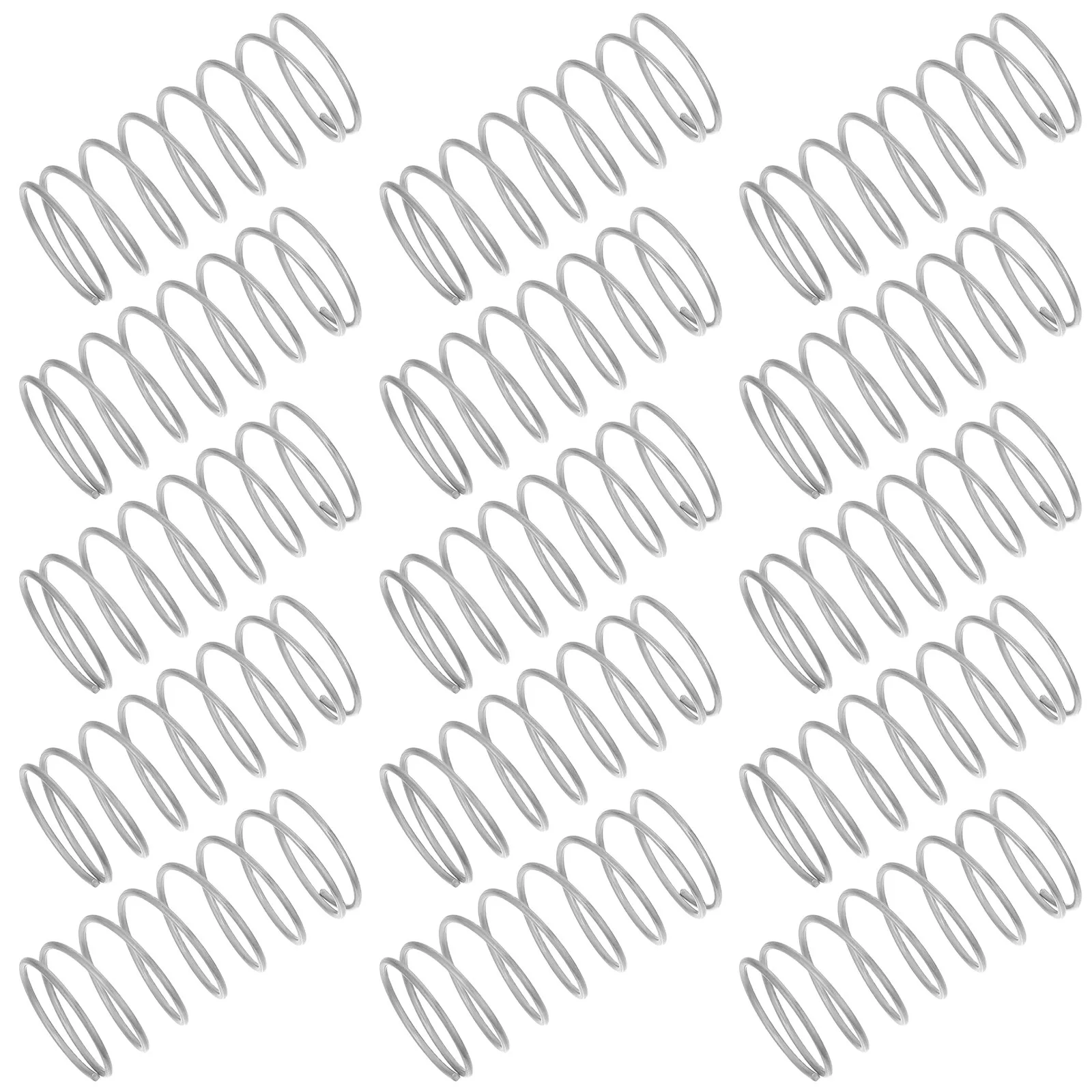 

20Pcs Toilet Flush Actuator Spring Stainless Steel Universal Cistern Button Replacement for Dual Single Flush Tanks Silent
