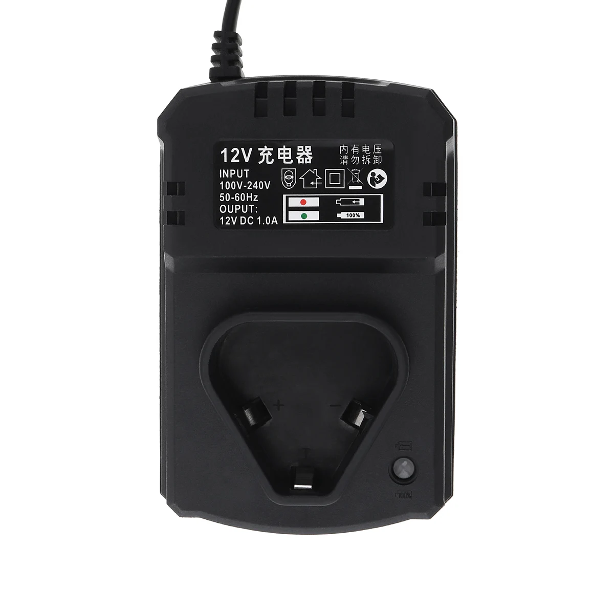12V DC Portable Multifunction Li-ion Rechargeable Charger Support 110-240V Power Source for Lithium Drill /Electrical Wrench