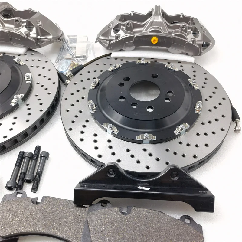 Universal Performance 6-Piston Caliper Brake Kit New Wheel System