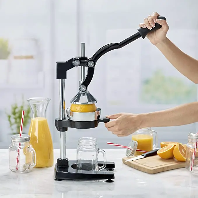 Hand Press Citrus Orange Lemon Juicer Squeezer Household Manual Juice Extractor Machine