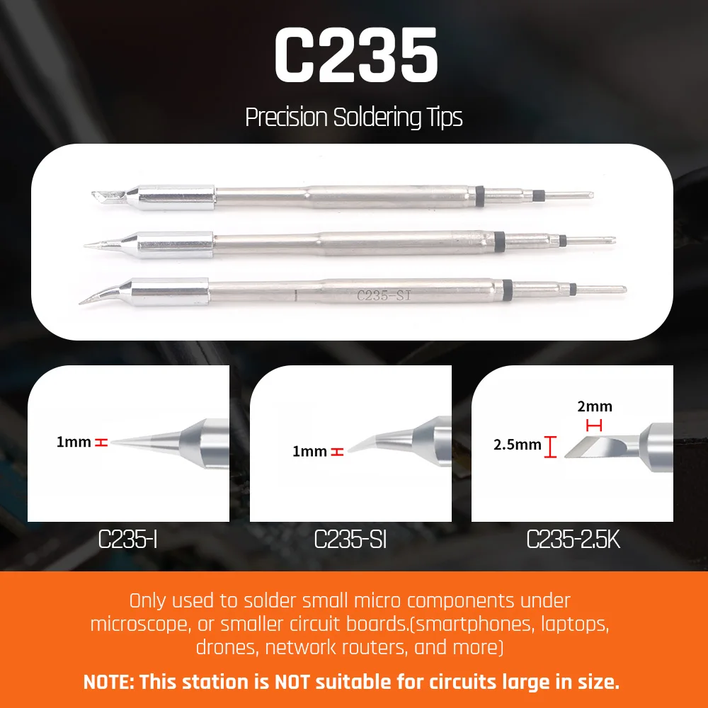 محطة لحام لاسلكية Silverflo 982-VI محطة لحام دقيقة C235 مكواة لحام لديوالت/ميلووكي/ماكيتا/البطارية