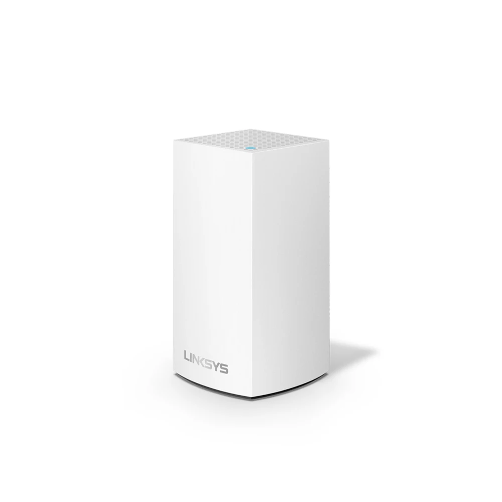 LINKSYS WHW0101 WHW0102 WHW0103 Velop Intelligent Mesh WiFi Router, Tri-Band Whole Home WiFi Network System, 1-3 Packs White