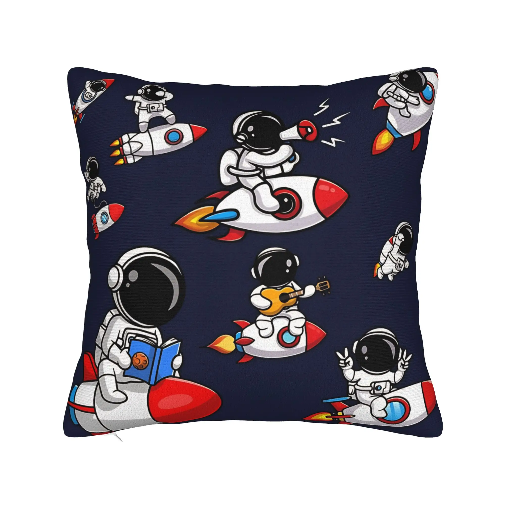 Astronaut & Rocket & Planets Pillowcases  Fashion Pillow Case For Chair Sofa Home Decor Comfy Pillow Cover