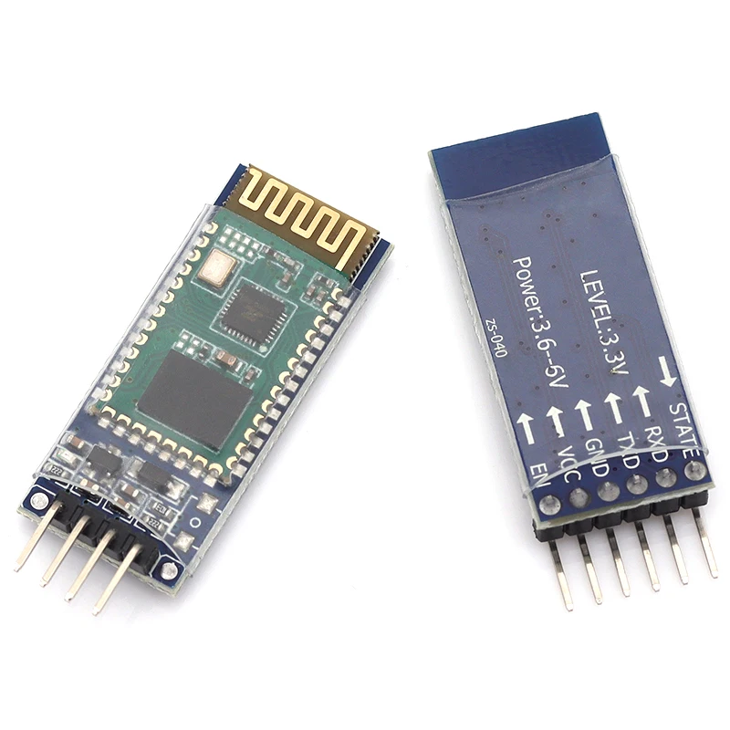 1/5/10PCS HC-05 HC-06 Master-Slave 6Pin/4Pin Integrated Bluetooth Transceiver Serial SerialNet Module For Arduino