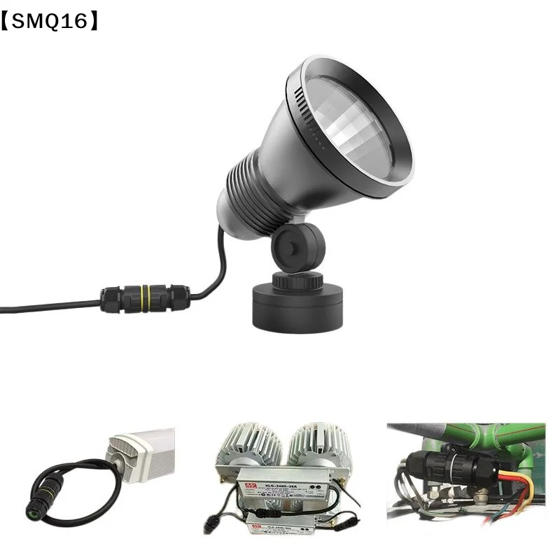 1Pcs M16 Wire Range 3.5-10mm Junction Box Outdoor 2/3 Way Waterproof IP68 Electrical Cable Connector Suitable For Extend【SMQ】