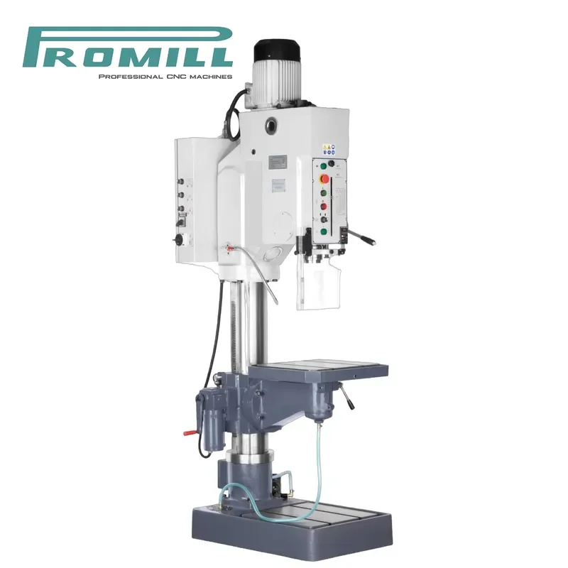 HCY Promill Multifunction Column Drilling Machine Z5050 Vertical Cast Iron Structure 50mm Drilling Capacity M30 Tapping