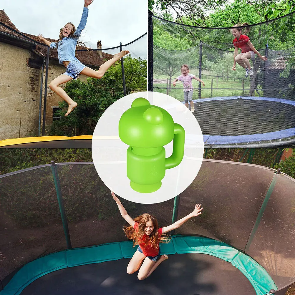 

1 set Green End Caps Trampoline Trampoline Rod Caps Pole Covers Durable PP Wear Resistant Child Safety Toy Outdoor