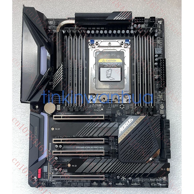 

Используется для материнской платы GIGABYTE TRX40 AORUS PRO WIFI DDR4 PCI-E4.0 3×M.2 8×SATAIII ATX.