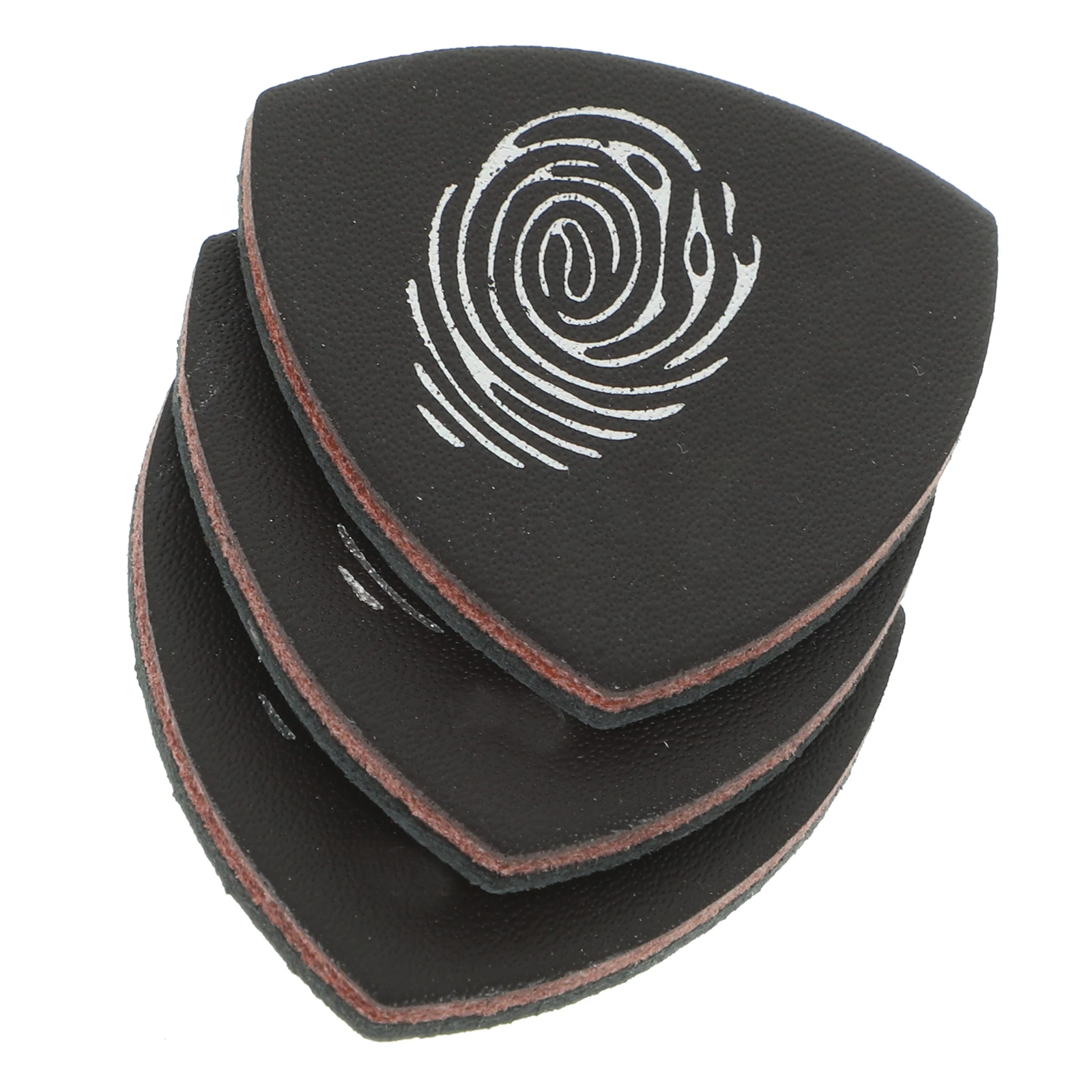 

3 pcs Picks for Ukulele Black Color Vintage Style Guitar Accessories Practical Musical Instruments Supplies