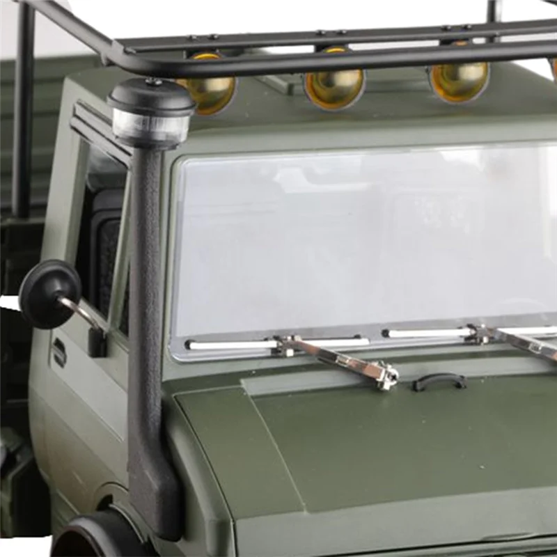 MACH-LD-P06 simulación de esnórquel de Safari, esnórquel de plástico para LDRC LD-P06 LD P06 Unimog 1/12 RC Truck Car, piezas de mejora, accesorios