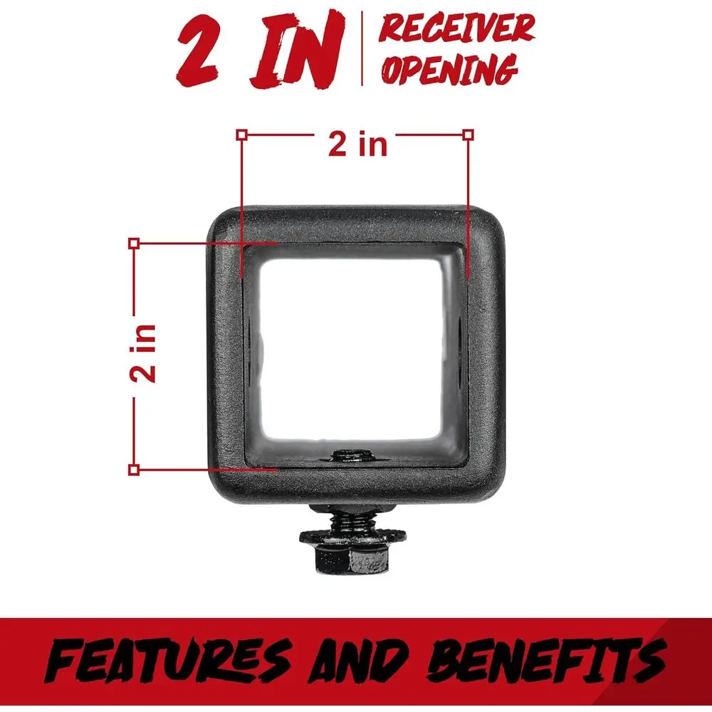 جهاز استقبال مقطورة من الفئة 3 مقاس 2 بوصة متوافق مع 2011-2021 جراند شيروكي، 2022 جراند شيروكي WK، 2011-2026 دودج #5