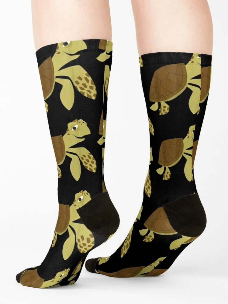 Crush The Turtle Socks Antiskid soccer Hiking boots Crossfit sport Women's Socks Men's