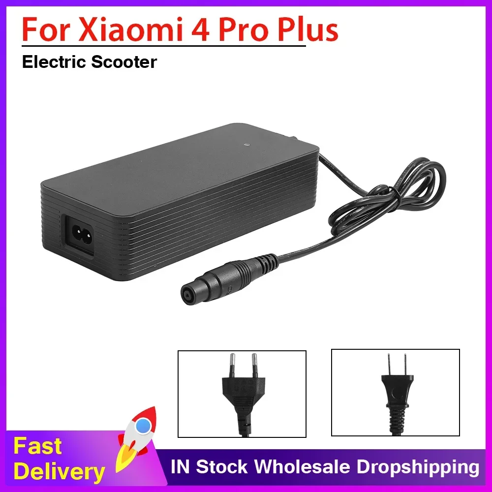 

Зарядное устройство 54,6 В, 2 А, зарядное устройство для Xiaomi 4 Pro Plus/4Pro Max/Segway-ninebot ZT3 Pro для электрического скутера Kukirin G2 Pro/G2 MAX