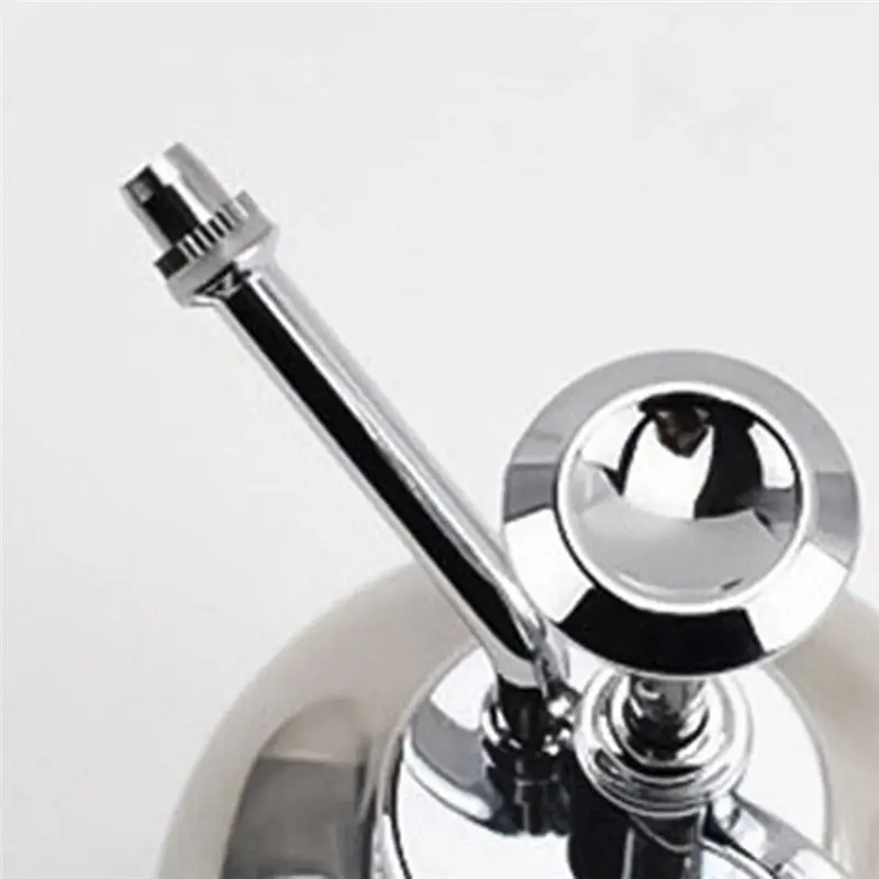 AB08-Stainless Steel Plant Sprayer Small Watering Can With Top Pump Suitable For Indoor House Air Plants Succulents