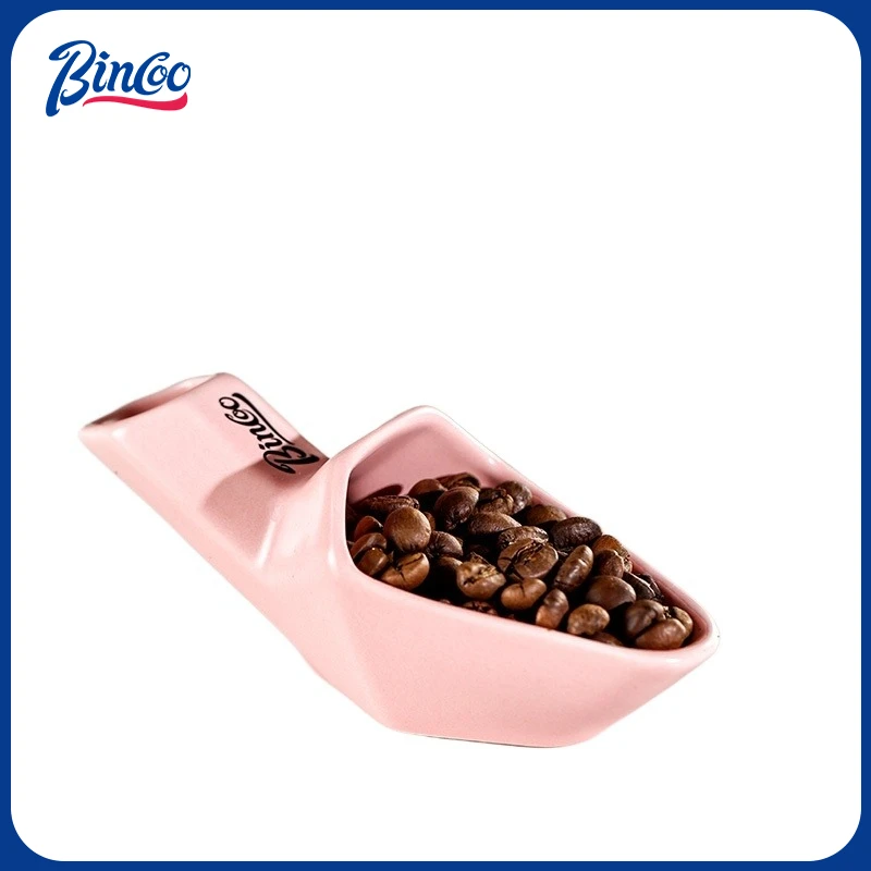 

Bincoo Coffee Bean Spoon Ceramic Measuring Spoon Weighing Bean Dish Coffee Spoon Coffee Spray Set 20g