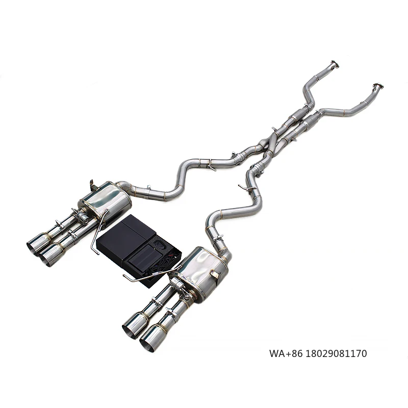 

Заводская выхлопная система Catback с Z-образными трубами для M3 E90/E92/E93 4.0L 2008-2013, нержавеющая сталь, с клапаном, глушитель