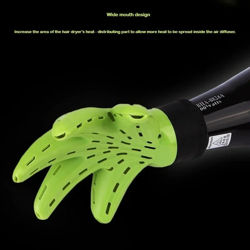 Pro Hand Shape Hair Dryer Diffuser for Curly Hair