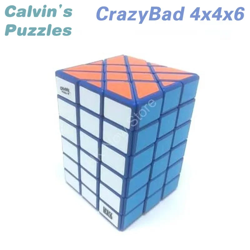 CrazyBad 4X4X6 Khối Khối Của Calvin Ghép Hình Neo Chuyên Nghiệp Tốc Độ Twisty Xếp Hình Trí Não Teaser Giáo Dục đồ Chơi