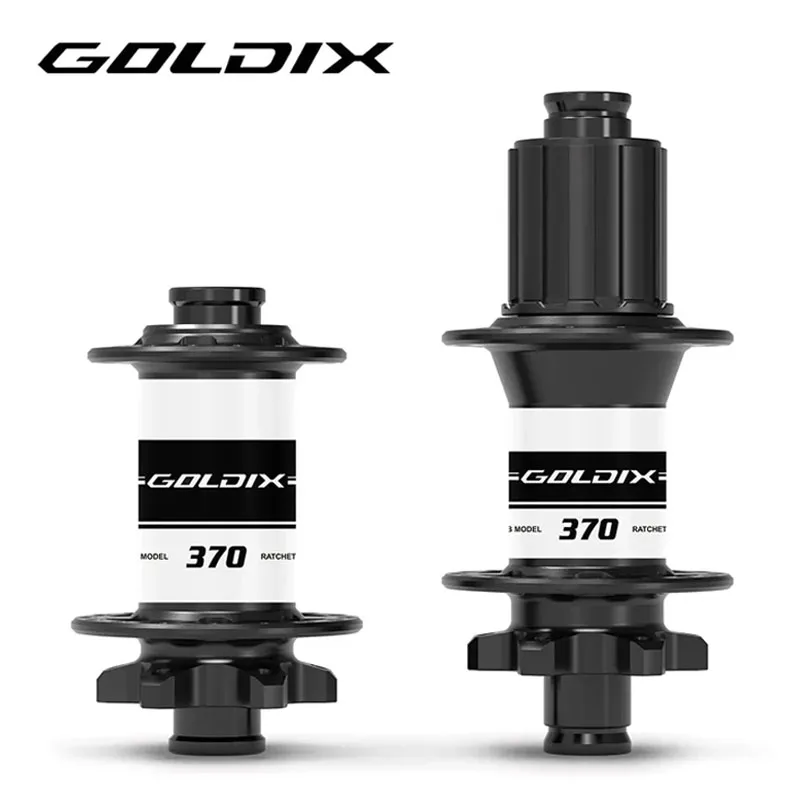 GOLDIX M370 28H MTB Bike Hub 36T Ratchet Sealed Bearing 6-bolt Disc Brake J-Bend 28 Holes BOOST for HG XD MS Bicycle Accessories