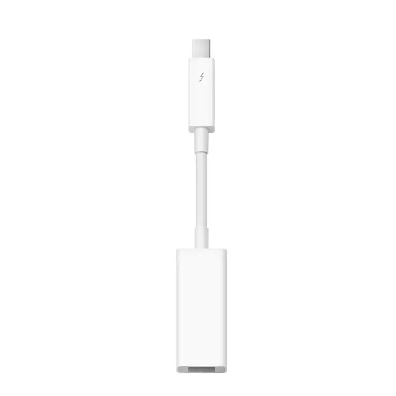 Apple Thunderbolt zu FireWire 800 Adapter Thunderbolt zu Fire 1394B, geeignet für Mac-Computer, ausgestattet mit Thunderbolt-Anschlüssen