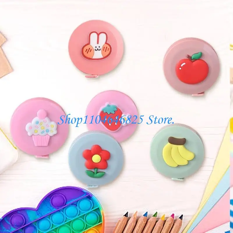 Easy to Carry 150cm Mini Retractable Tape Measure Round Designs for Seamlessly Measurements in Homes and Outdoor Tasks
